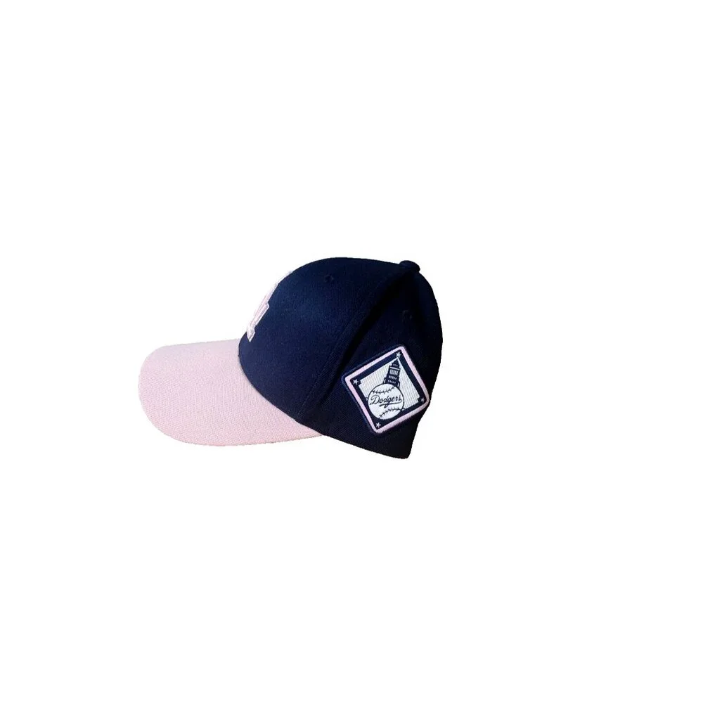 Los‎ Angeles MLB LA DODGERS Diamond Structured Ball Cap. Blue, Pink One Size